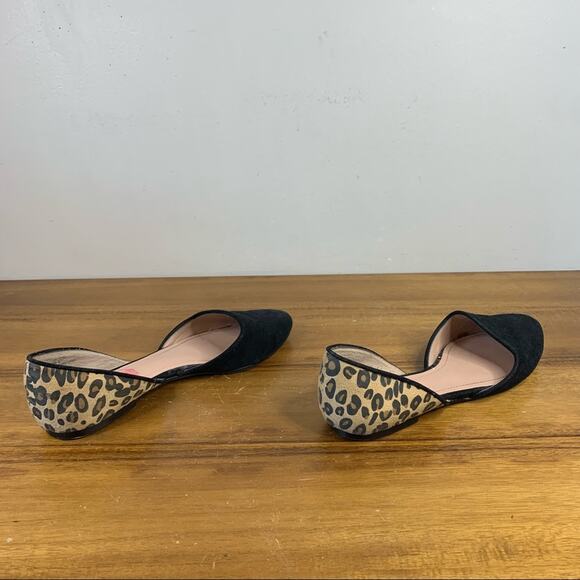 Betsey Johnson Cocoh Leopard D’Orsey Ballet Flat Size 8 - Picture 6 of 8